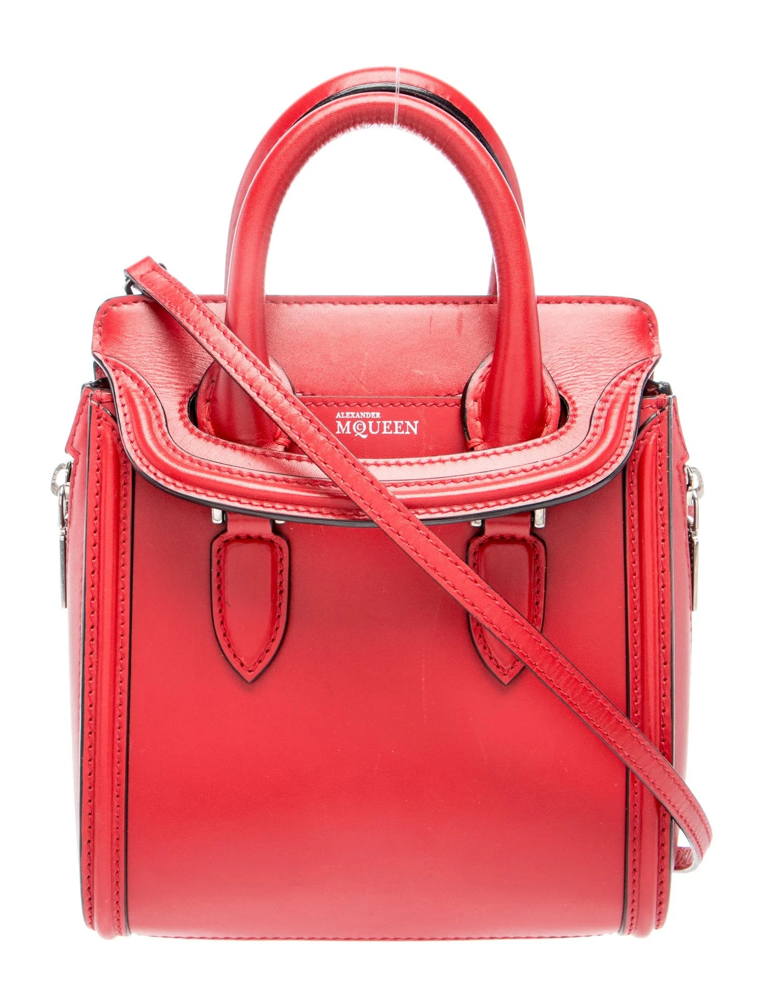 Leather Top Handle Bag