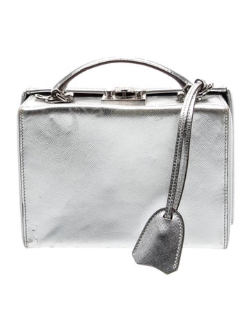 Mark Cross Leather Top Handle Bag