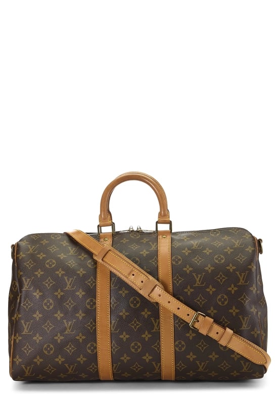 Monogram Canvas Keepall Bandouliere 45
