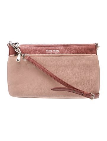 Miu Miu Goat Leather Crossbody Bag