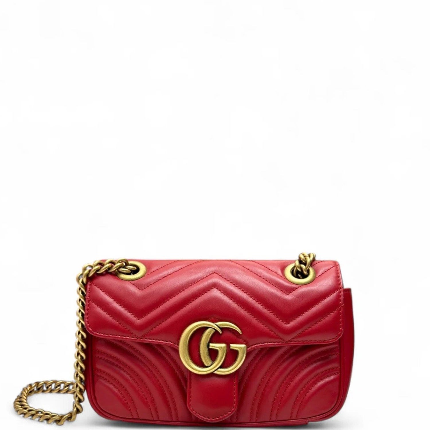Calfskin GG Marmont Mini