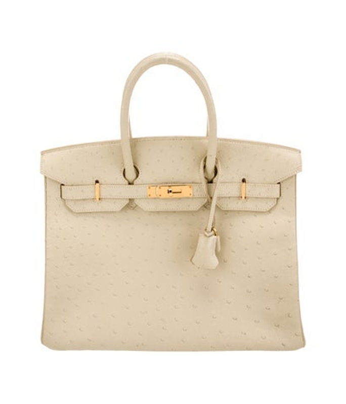 Hermes Ostrich Birkin 35