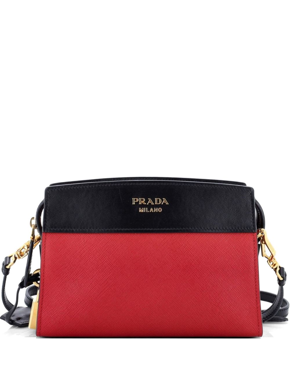Bibliotheque Saffiano Leather crossbody bag
