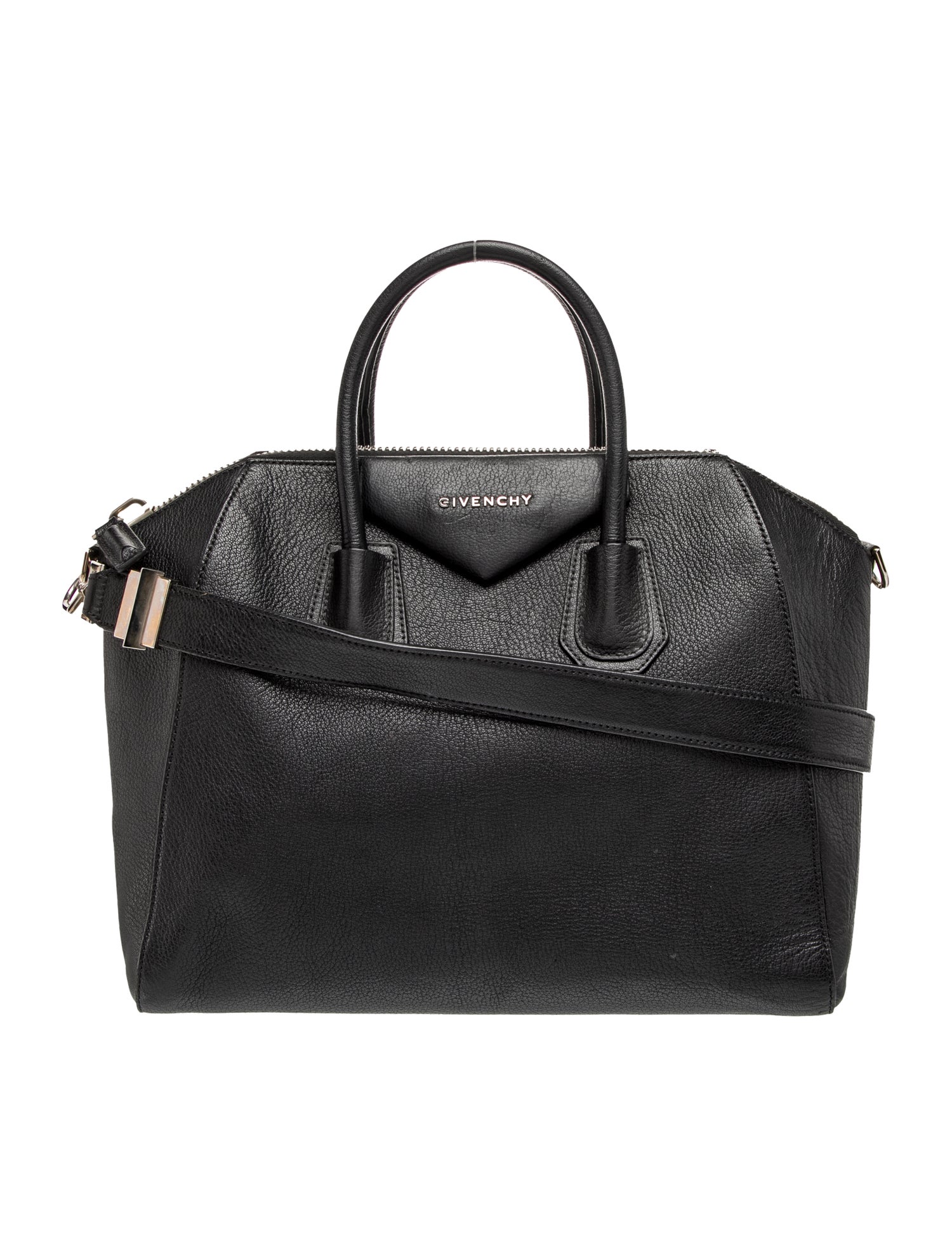 Leather Top Handle Bag