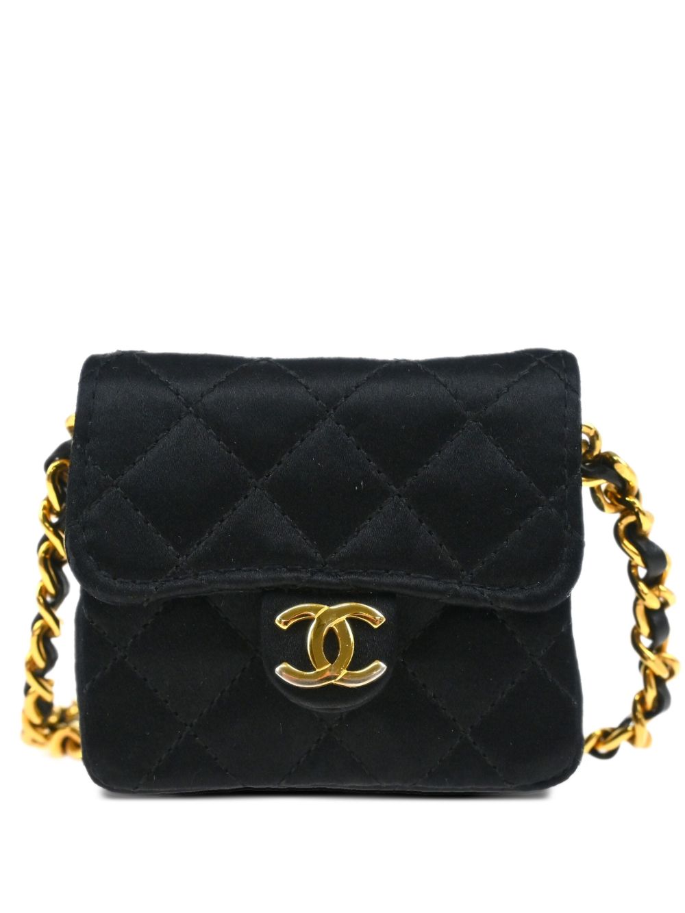 quilted flap bag