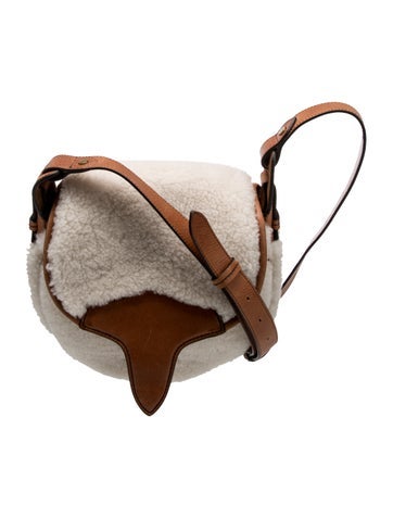 Isabel Marant Shearling Crossbody Bag