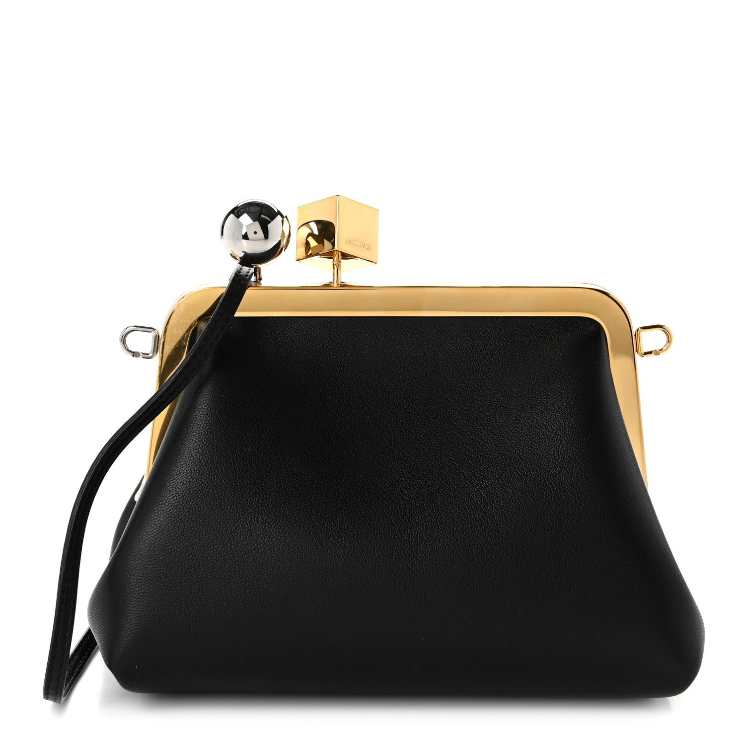 Jacquemus Smooth Calfskin Le Berlingot Black