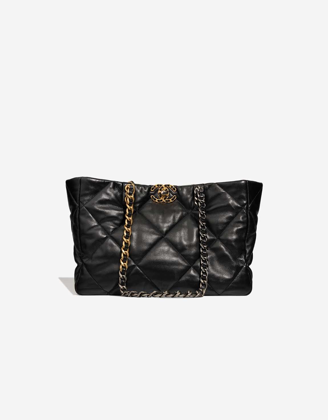 
		19 Shopping Tote Medium Lamb Black    