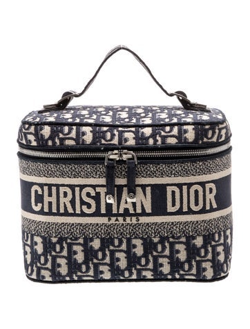 Dior Oblique Jacquard Top Handle Bag