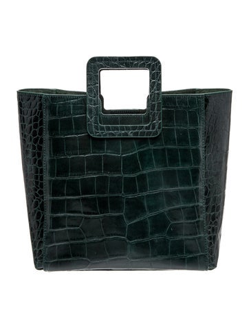 Staud Leather Top Handle Bag