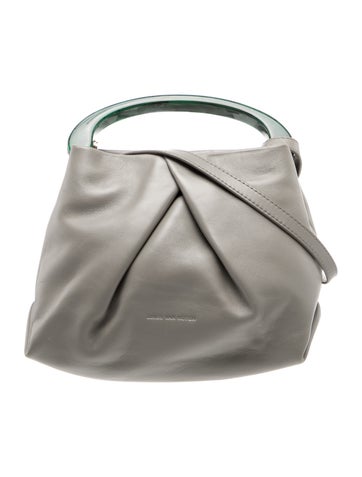 Vegan Leather Top Handle Bag