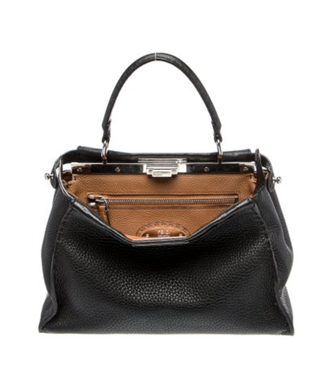 Fendi Leather Peekaboo Medium
