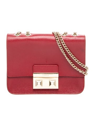 Furla Saffiano Leather Shoulder Bag