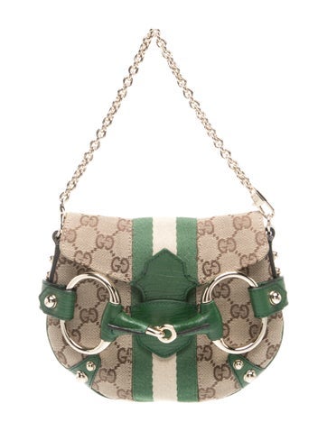 GG Canvas Horsebit Chain Mini