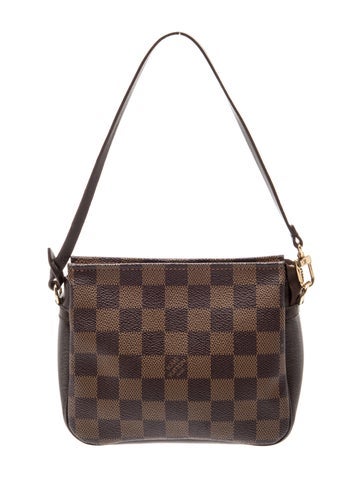Damier Ebene Shoulder Bag Vintage