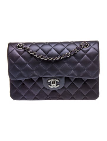 2024 Small Iridescent Classic Double Flap Bag