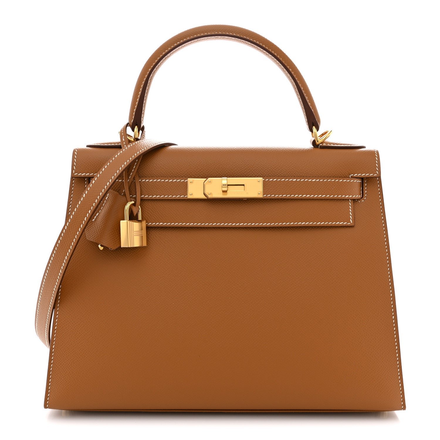 Hermes Epsom Kelly Sellier 28 Gold