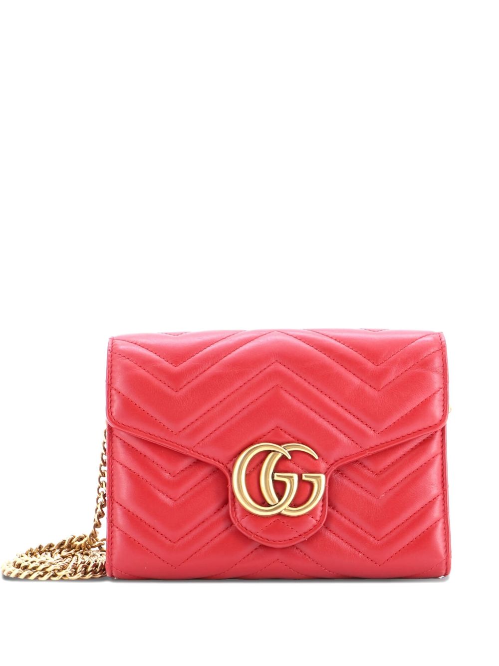 GG Marmont Chain Wallet Matelasse Leather Mini crossbody bag