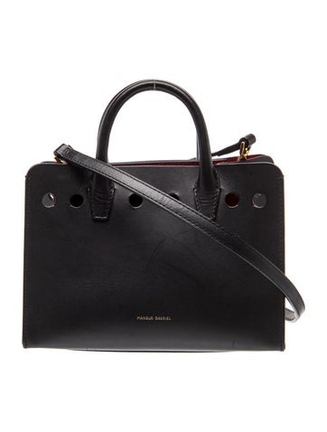 Leather Top Handle Bag