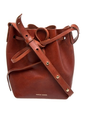Leather Bucket Bag