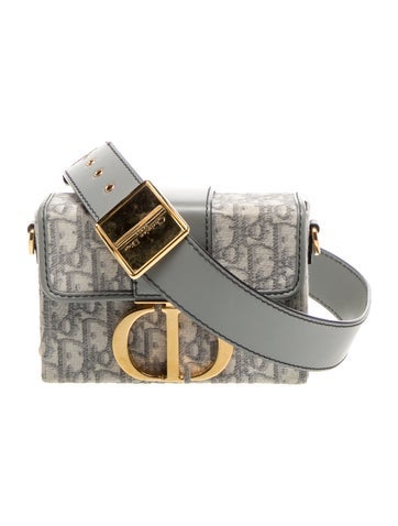 Oblique Jacquard 30 Montaigne Box Bag