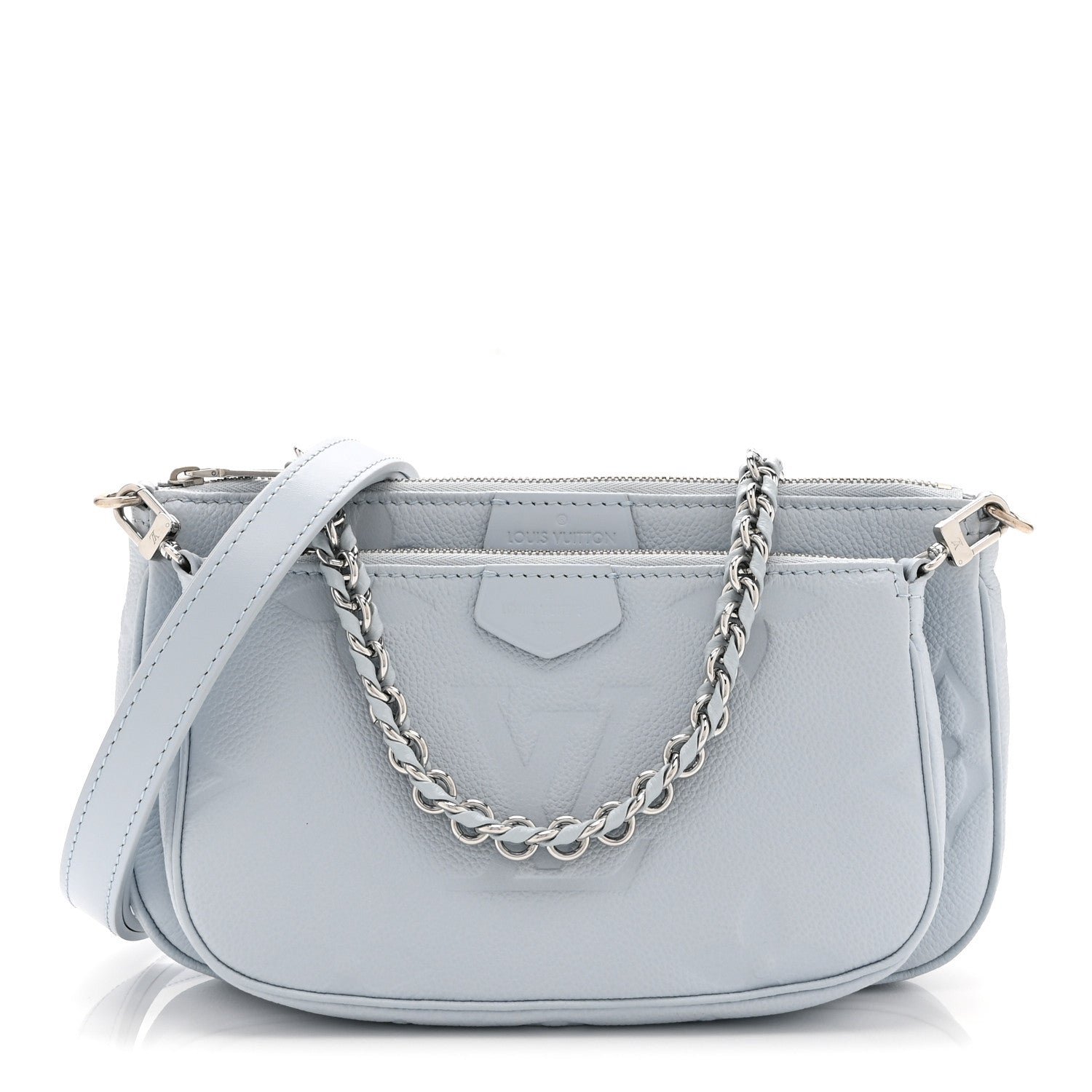 Louis Vuitton Empreinte Monogram Giant Multi Pochette Accessories  Washed Blue