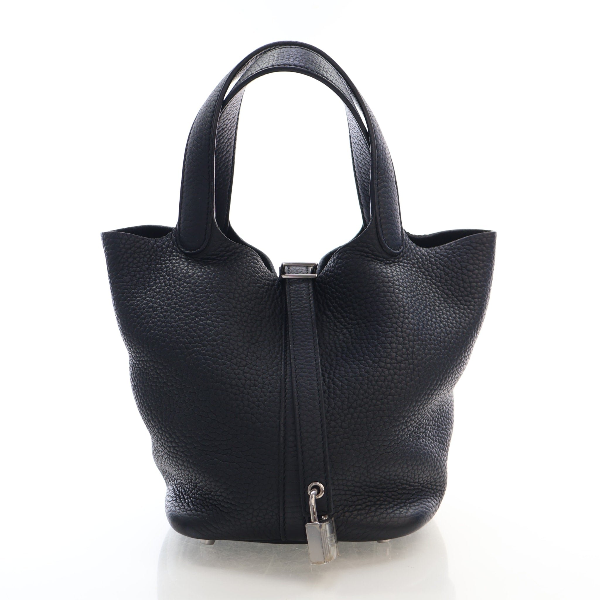 Hermes Noir Clemence Picotin Lock 18