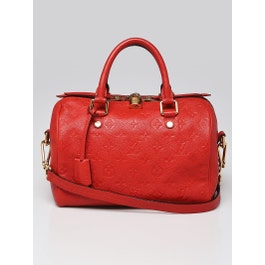 Louis Vuitton Louis Vuitton Orient Monogram Empreinte Leather Speedy 25 Bandouliere Bag
