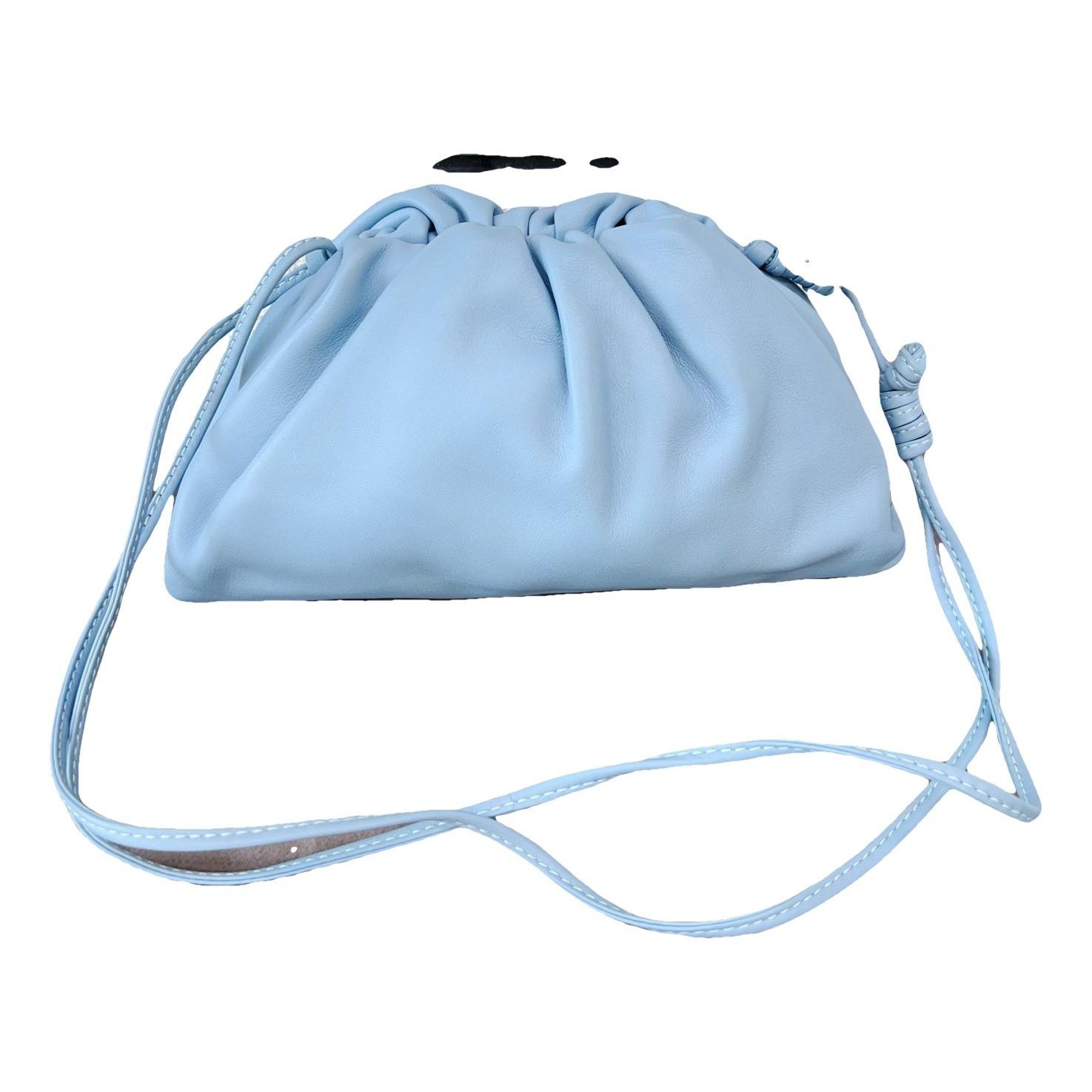 Pouch leather crossbody bag