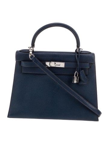 Chevre De Coromandel Kelly II Sellier 28