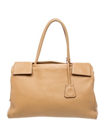 Prada Vitello Daino Leather Shoulder Bag