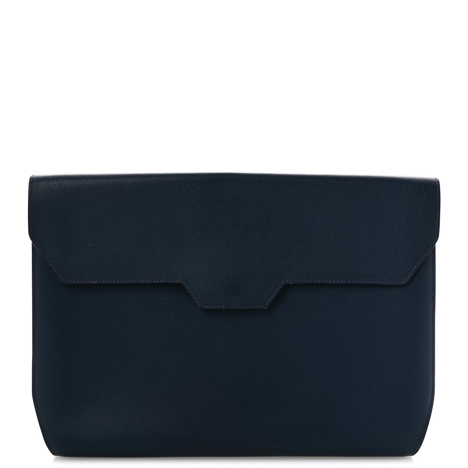 Hermes Evercolor Flash Pouch  Bleu Saphir
