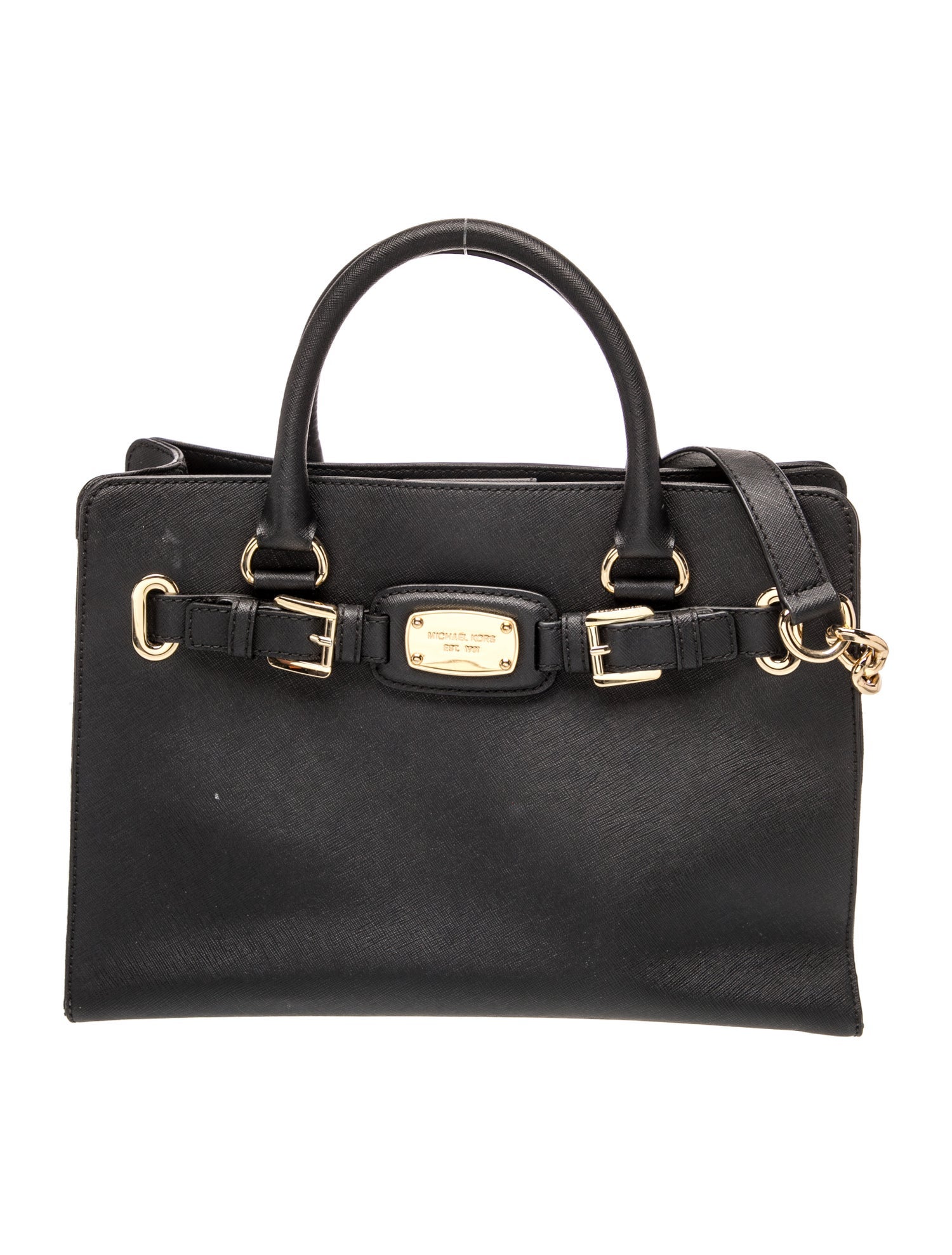 Leather Top Handle Bag
