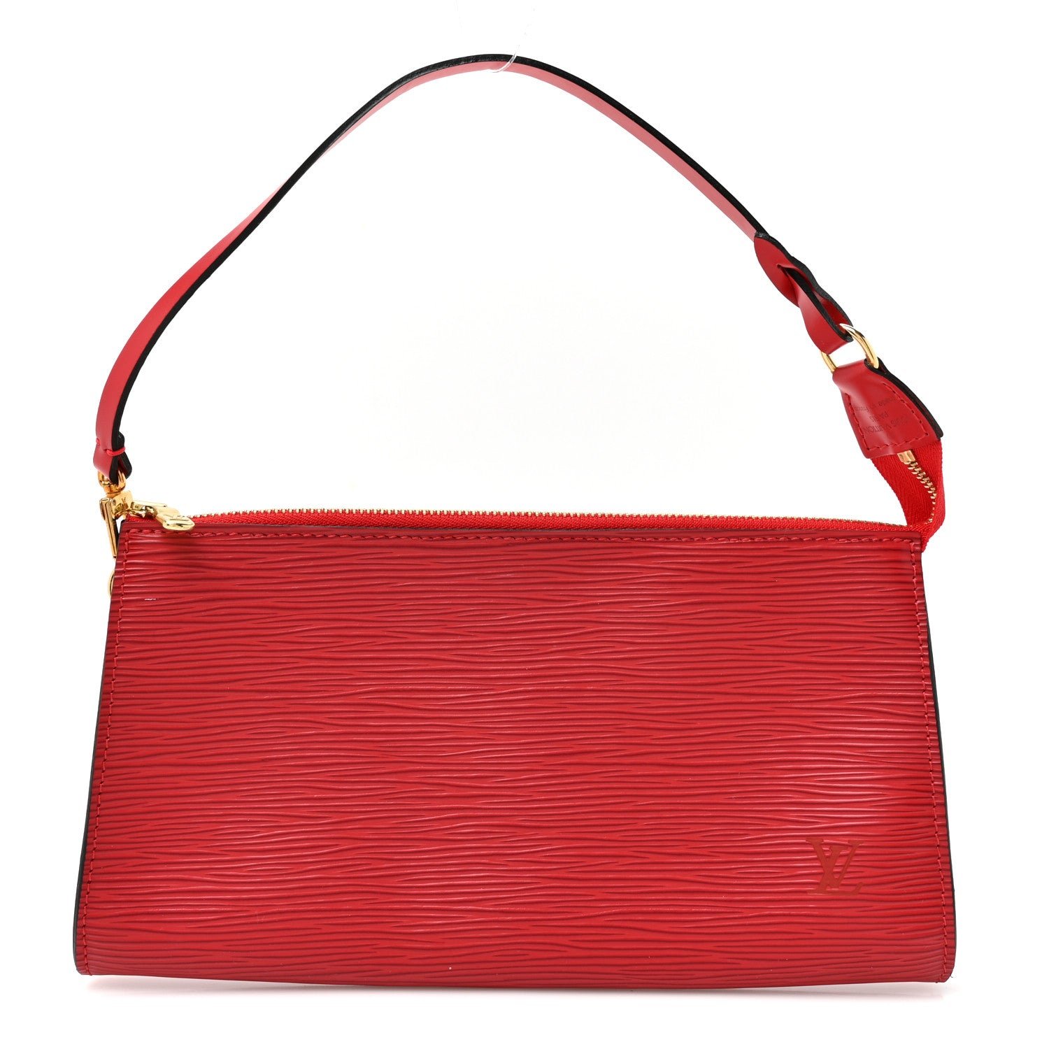 Louis Vuitton Epi Pochette Accessories 24 Castillan Red