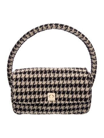 Anine Bing Tweed Shoulder Bag