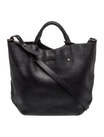 Leather Top Handle Bag