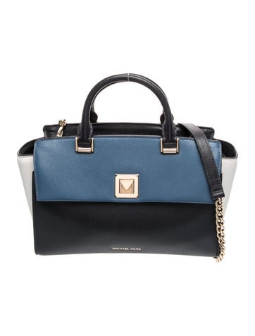 Michael Kors Saffiano Leather Top Handle Bag