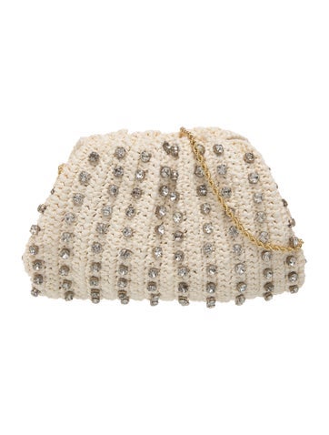 Loeffler Randall Straw Shoulder Bag