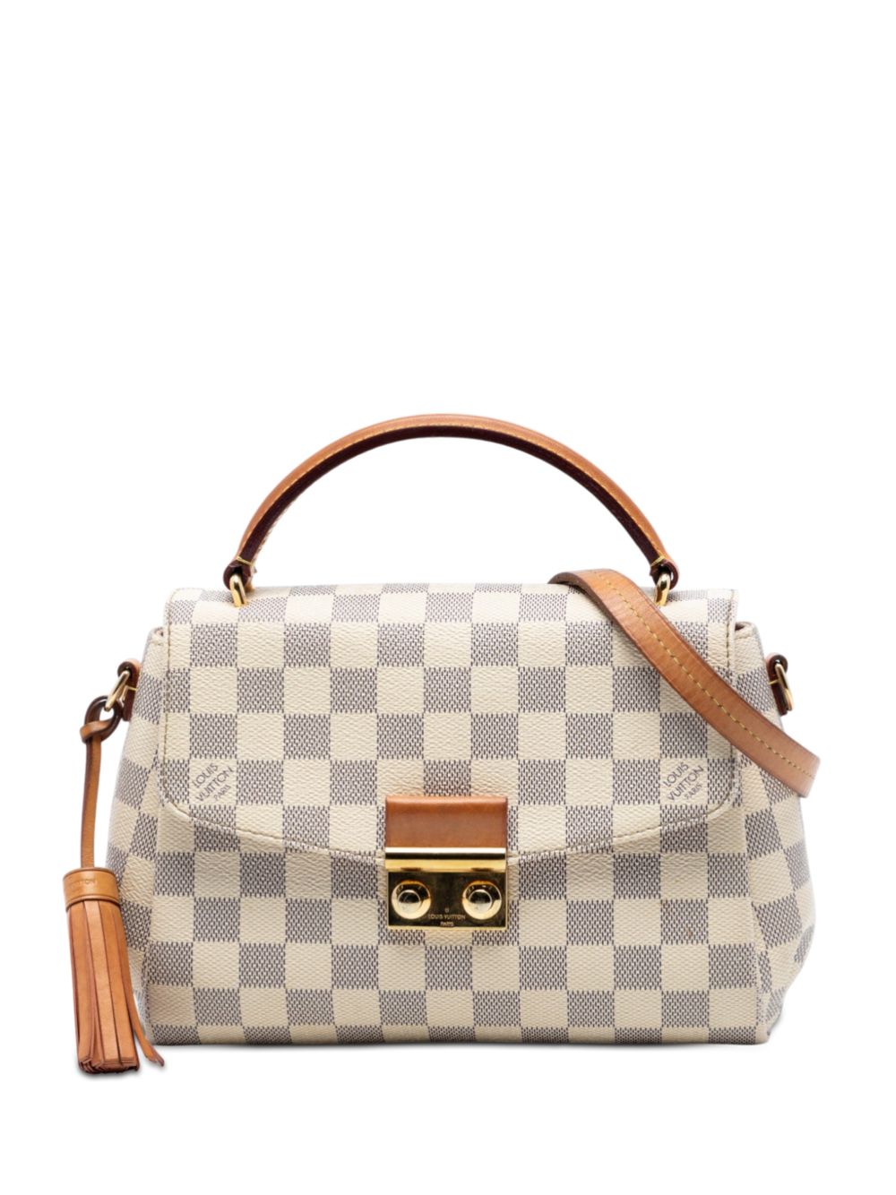 2018 Damier Azur Croisette satchel