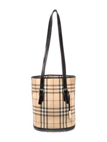Nova Check Bucket Bag