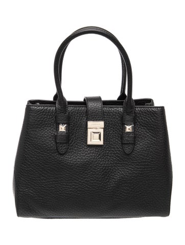 Leather Top Handle Bag