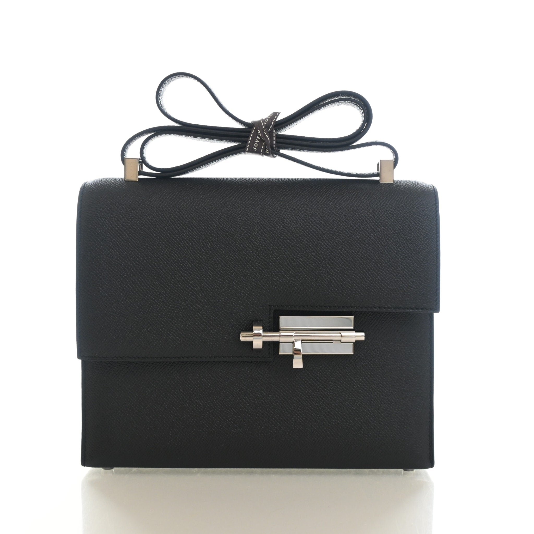 Hermes Noir Epsom Verrou 21