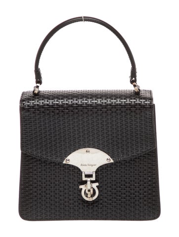 Leather Top Handle Bag