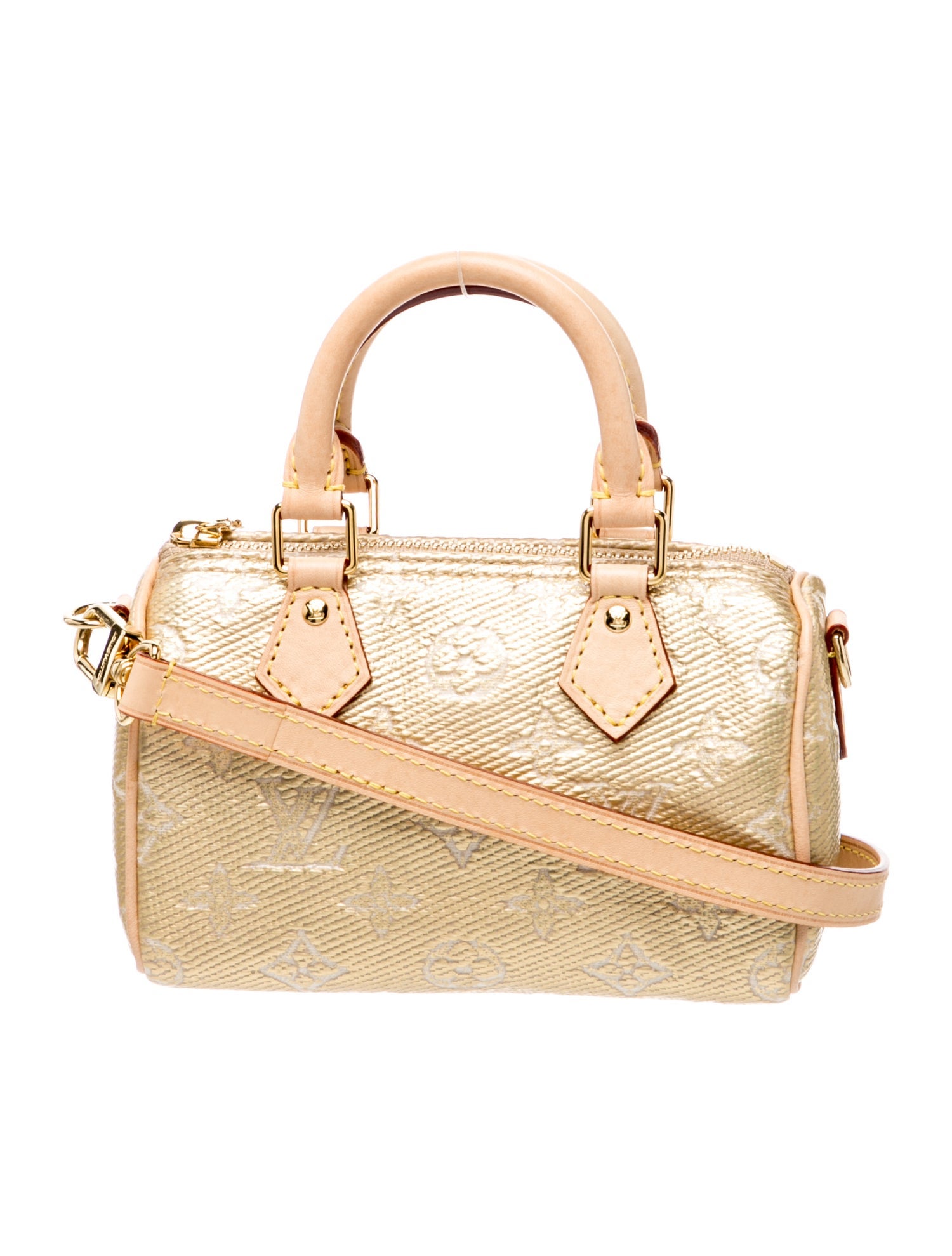 Louis Vuitton LV Monogram Speedy Bandouliere Nano