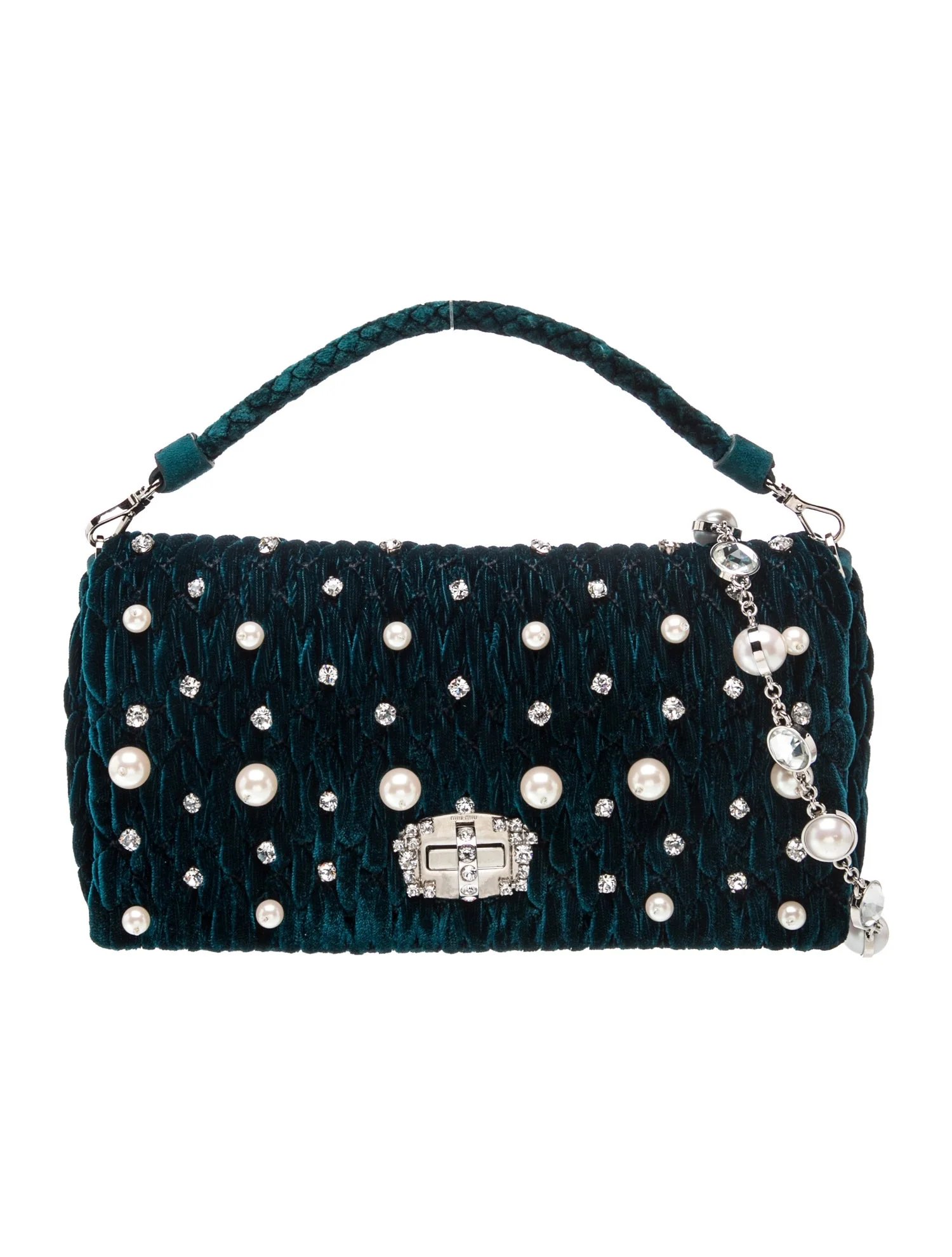 Miu Miu Velvet Crossbody Bag