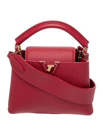Taurillon Leather Capucines Mini