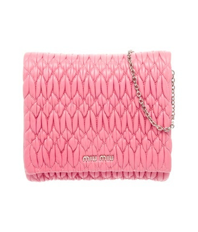 Miu Miu Miu Quilted Clutch