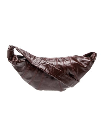 Leather Croissant Bag Medium