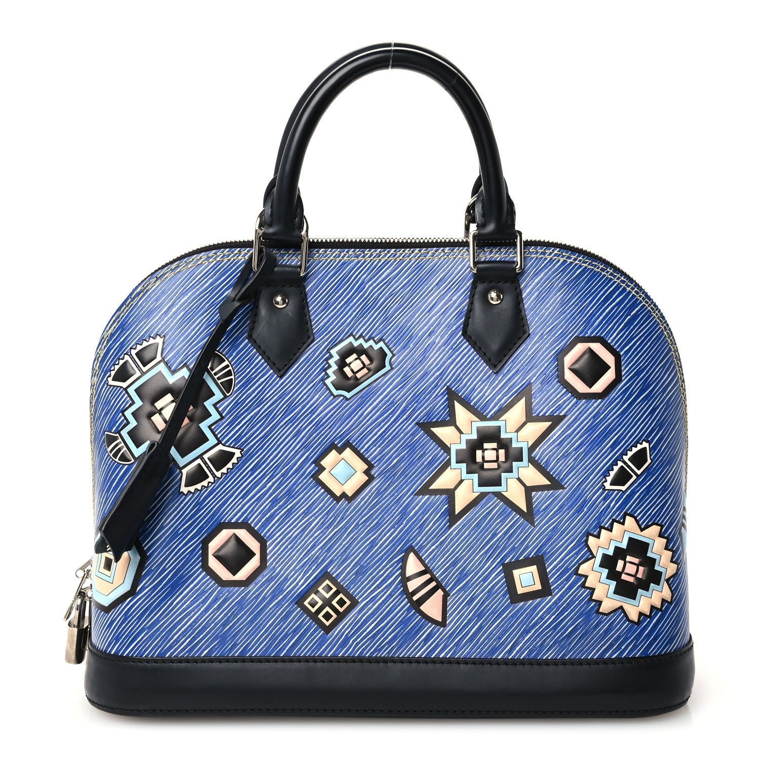 Louis Vuitton Epi Azteque Alma BB Denim Light