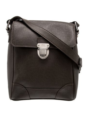 Taiga Leather Crossbody Bag